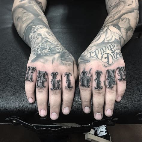 Best Knuckle Tattoo Ideas